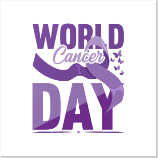 World Cancer Day Posters and Art